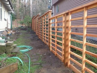 Custom Garden Fence