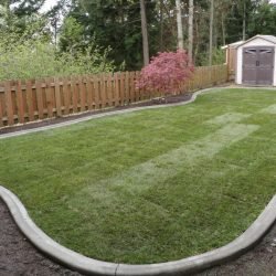 Lawn installation